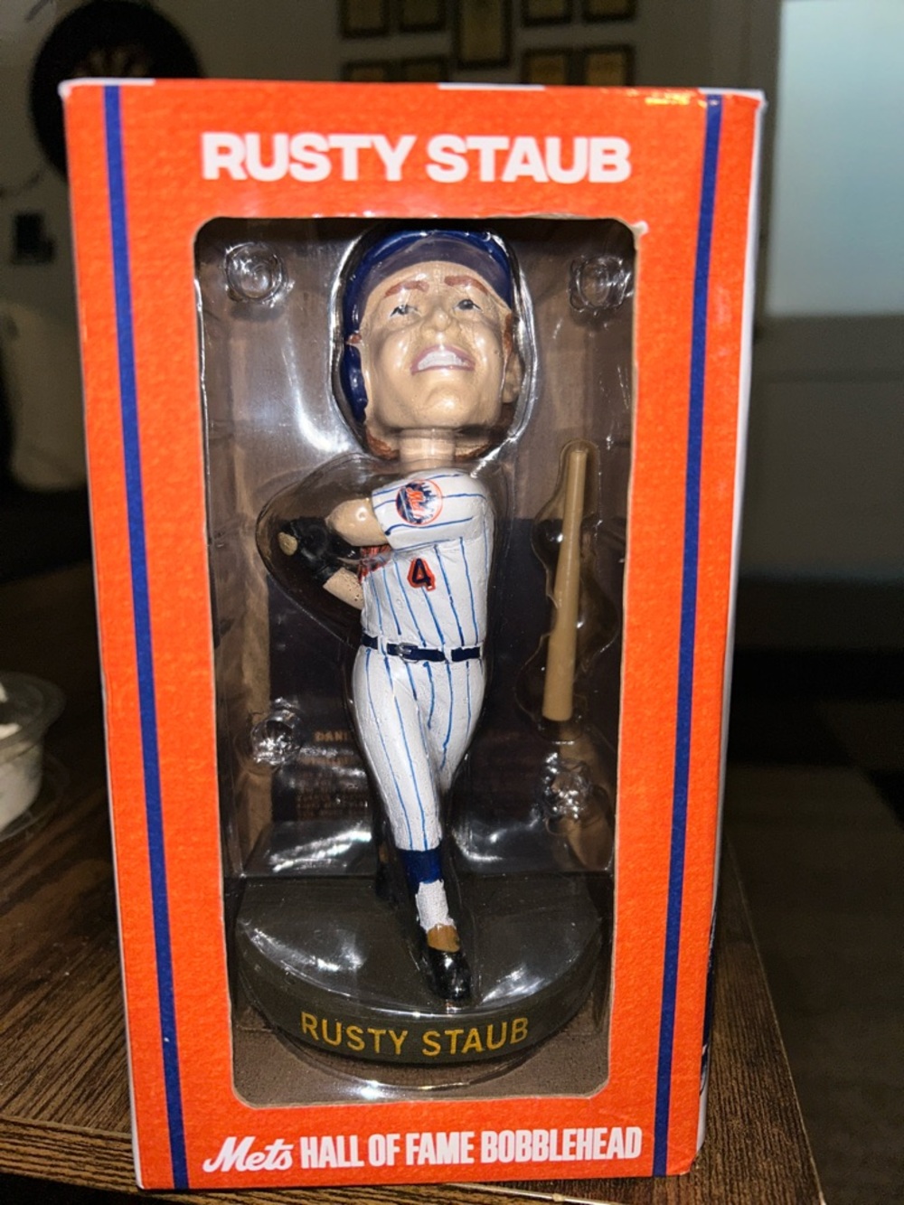 Mets Rusty Staub Mets Hall of Fame Bobblehead